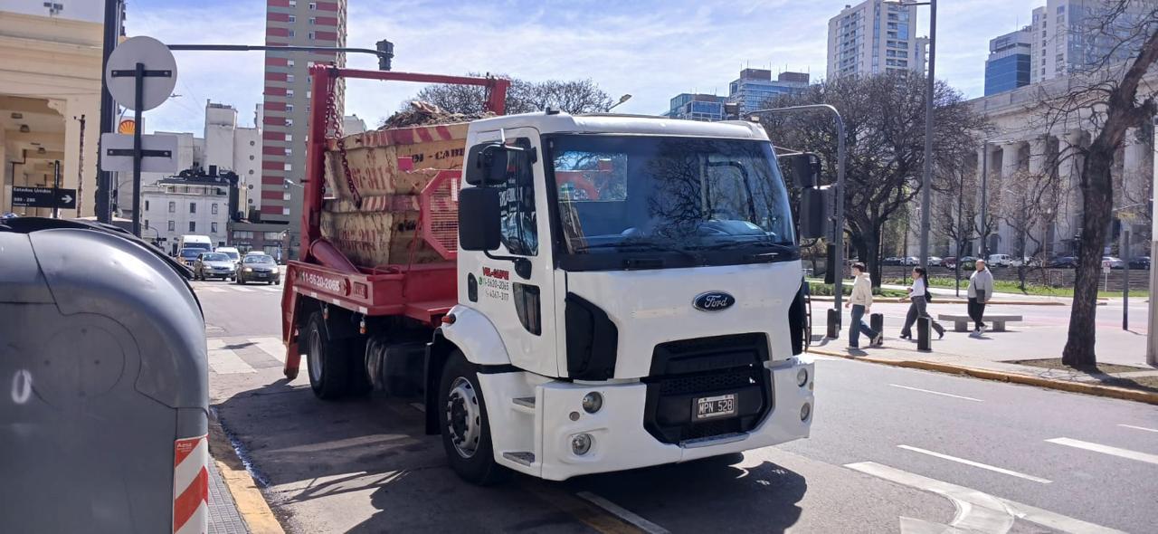 Volcabre alquiler volquetes centro Buenos Aires
